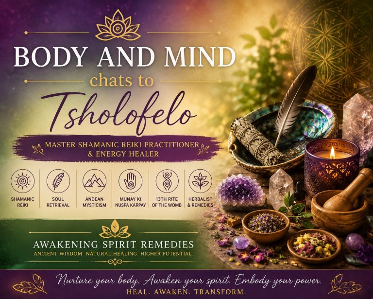 Traditional Healing for Modern Life with Tsholofelo