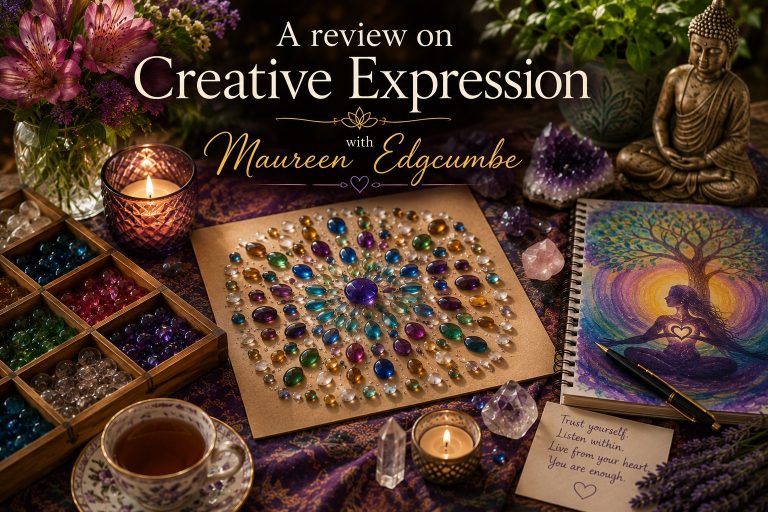 A review on Creative Expression with Maureen Edgcumbe