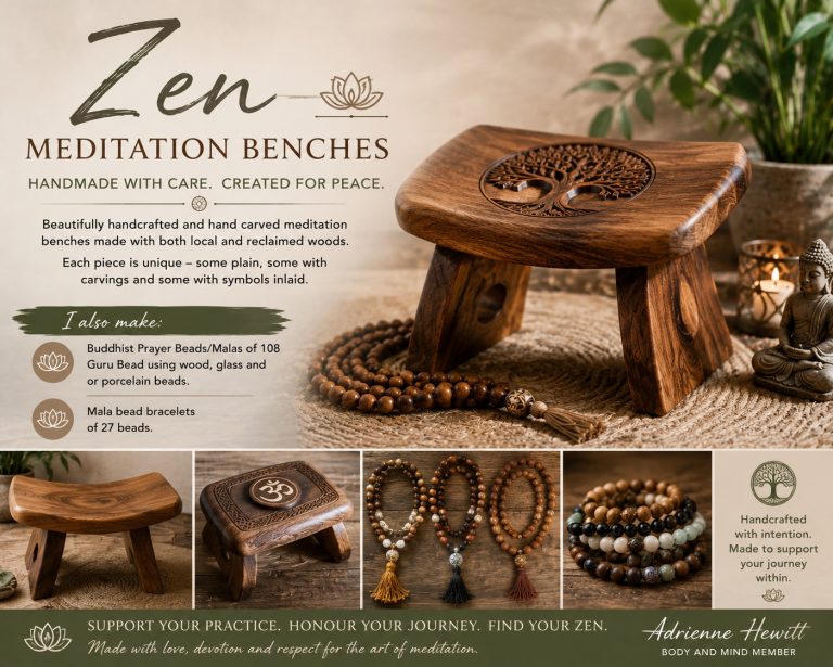 Adrienne-hewitt – Meditation Benches