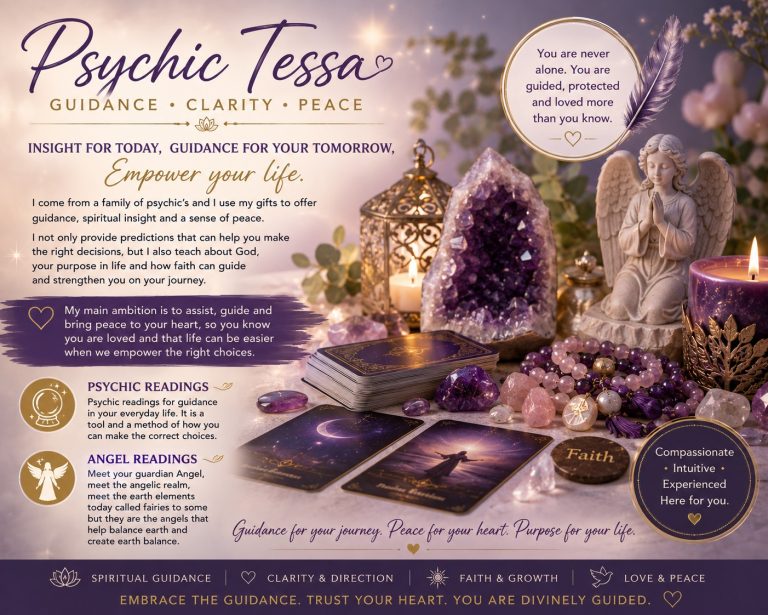 Psychic and Angel readings with Tessa