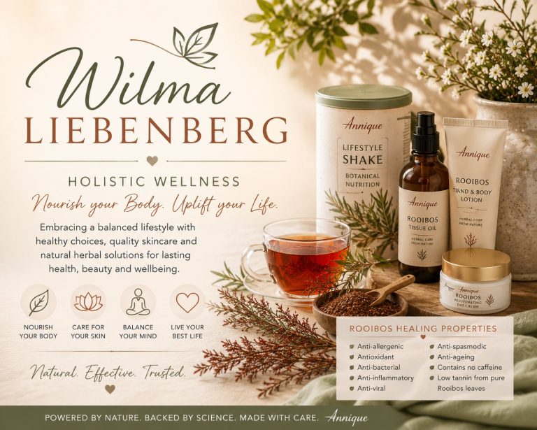 Wilma Liebenberg – Healthy Living with Rooibos & Holistic Wellness