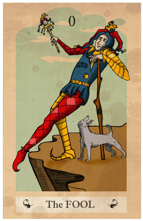 tarot card joker