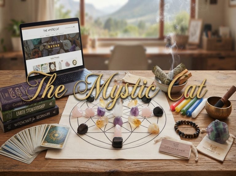 The Mystic Cat –  online crystal shop
