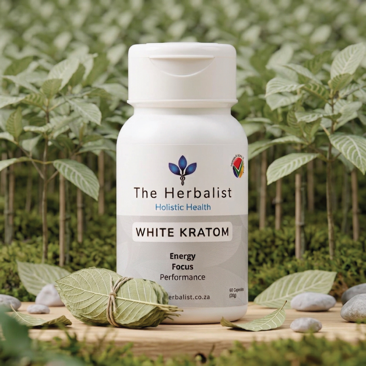 White Kratom 60 Capsules